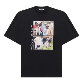 Camiseta «I Love Dogs» de la colección SS21, color negro 641532TJVH11000