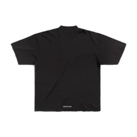 Camiseta «Je t’aime» de corte ancho «Negro» 744439TOVM79070