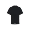 Camiseta larga con dobladillo trasero y corte holgado «Negro» 681045TLVH91070