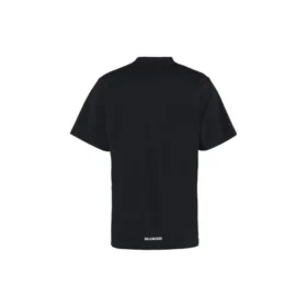 Camiseta larga con dobladillo trasero y corte holgado «Negro» 681045TLVH91070