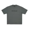 Camiseta Mirror de Balenciaga, corte mediano, «Gris» 612966TNVR21242