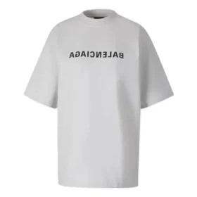 Camiseta Mirror de Balenciaga, corte mediano, «White», 764235TNVR2-9784