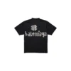 Camiseta nueva Tape Type de corte mediano «Negro» 739784TQVQ81073