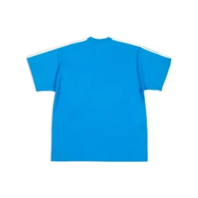 Camiseta oversize Balenciaga x adidas «Blue» 739101TNVA64026