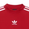 Camiseta oversize Balenciaga x adidas «Rojo» 739101TNVA66542