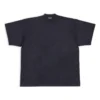 Camiseta oversize con lengüeta «Negro» 694576TMVJ21151