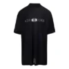 Camiseta oversize con logo AI al revés «Black Faded» 787358TQVJ41569