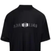 Camiseta oversize con logo AI al revés «Black Faded» 787358TQVJ41569
