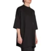 Camiseta oversize con pegatina de talla «Negro» 720209TNVE41000