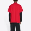 Camiseta oversize de Balenciaga x adidas «Red» 712398TNVA66278