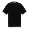 Camiseta oversize de capas «Black White» 644693TIVG61070