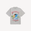 Camiseta oversize de estilo surfista vintage para hombre en gris Balenciaga