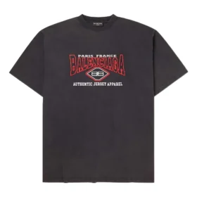 Camiseta oversize de jersey vintage auténtico «Negro» 694576TMVA91000