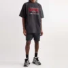 Camiseta oversize de jersey vintage auténtico «Negro» 694576TMVA91000