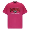Camiseta oversize de jersey vintage auténtico «Rosa» 694576TMVA95566
