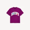 Camiseta oversize para hombre de Balenciaga | Colaboración con la NBA en color violeta Camiseta oversize para hombre de Balenciaga | Colaboración con la NBA en color violeta