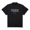 Camiseta oversize Paris Strass «Negro» 787349TRVL51000