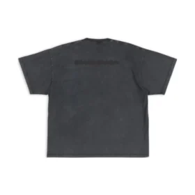 Camiseta oversize Strike 1917 «Negro lavado» 694576TMVJ61055