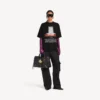Camiseta oversize «The Door» para mujer en negro