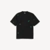Camiseta para hombre «520 stickers» de corte medio en negro/verde Camiseta para hombre «520 stickers» de corte medio en negro/verde