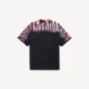 Camiseta para hombre de corte mediano con estampado «extreme tie dye» en negro Camiseta para hombre de corte mediano con estampado «extreme tie dye» en negro
