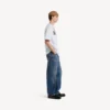 Camiseta para hombre de corte medio con diseño de calcomanías para auto, en blanco Camiseta para hombre de corte medio con diseño de calcomanías para auto, en blanco