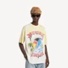 Camiseta para hombre de corte medio con estampado «extreme tie dye» en blanco Camiseta para hombre de corte medio con estampado «extreme tie dye» en blanco