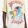 Camiseta para hombre de corte medio con estampado «extreme tie dye» en blanco Camiseta para hombre de corte medio con estampado «extreme tie dye» en blanco