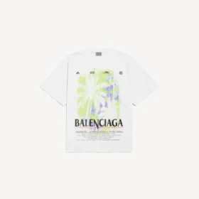 Camiseta para hombre «The Window» de corte mediano en blanco