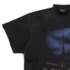 Camiseta Paris Moon Oversized «Black Faded» 739028TOVE41055