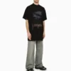 Camiseta Paris Moon Oversized «Black Faded» 739028TQVX61055