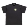 Camiseta Post It Oversized «Washed Black» 739028TOVD41055