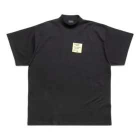 Camiseta Post It Oversized «Washed Black» 739028TOVD41055