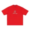 Camiseta Qixi Crest, corte mediano, «Rojo», 612966TMVL46971