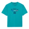 Camiseta regular con el logotipo de París y la bandera de París de la colección SS20 594579TGV483640