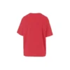 Camiseta regular con estampado «Paris Love», de manga corta, color rojo 594599TGV435640