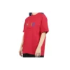 Camiseta regular con estampado «Paris Love», de manga corta, color rojo 594599TGV435640