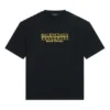Camiseta Retail Therapy, corte mediano, «Negro Amarillo» 612966TLVB11361