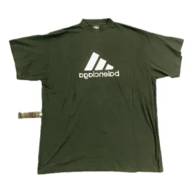 Camiseta Reverse de Balenciaga x adidas «Green» 731769TNVP33775
