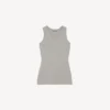 Camiseta sin mangas para mujer en gris Camiseta sin mangas para mujer en gris