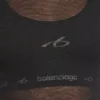 Camiseta sin mangas tipo sportsbra para mujer en negro Camiseta sin mangas tipo sportsbra para mujer en negro