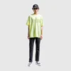 Camiseta Tape Type, corte mediano «Fluo Yellow» 739784TOVA97204