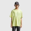 Camiseta Tape Type, corte mediano «Fluo Yellow» 739784TOVA97204