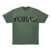 Camiseta Tape Type, corte mediano «Verde oscuro» 739784TQVQ83004
