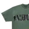 Camiseta Tape Type, corte mediano «Verde oscuro» 739784TQVQ83004