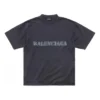 Camiseta tipo estarcido «Negro» 764235TQVA31750