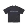 Camiseta tipo estarcido «Negro» 764235TQVA31750