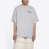 Camiseta Turn Slit «Gris Negro» 675016TLVB31167