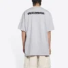 Camiseta Turn Slit «Gris Negro» 675016TLVB31167