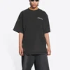 Camiseta Turn Slit «Negro lavado» 675016TLVB39034